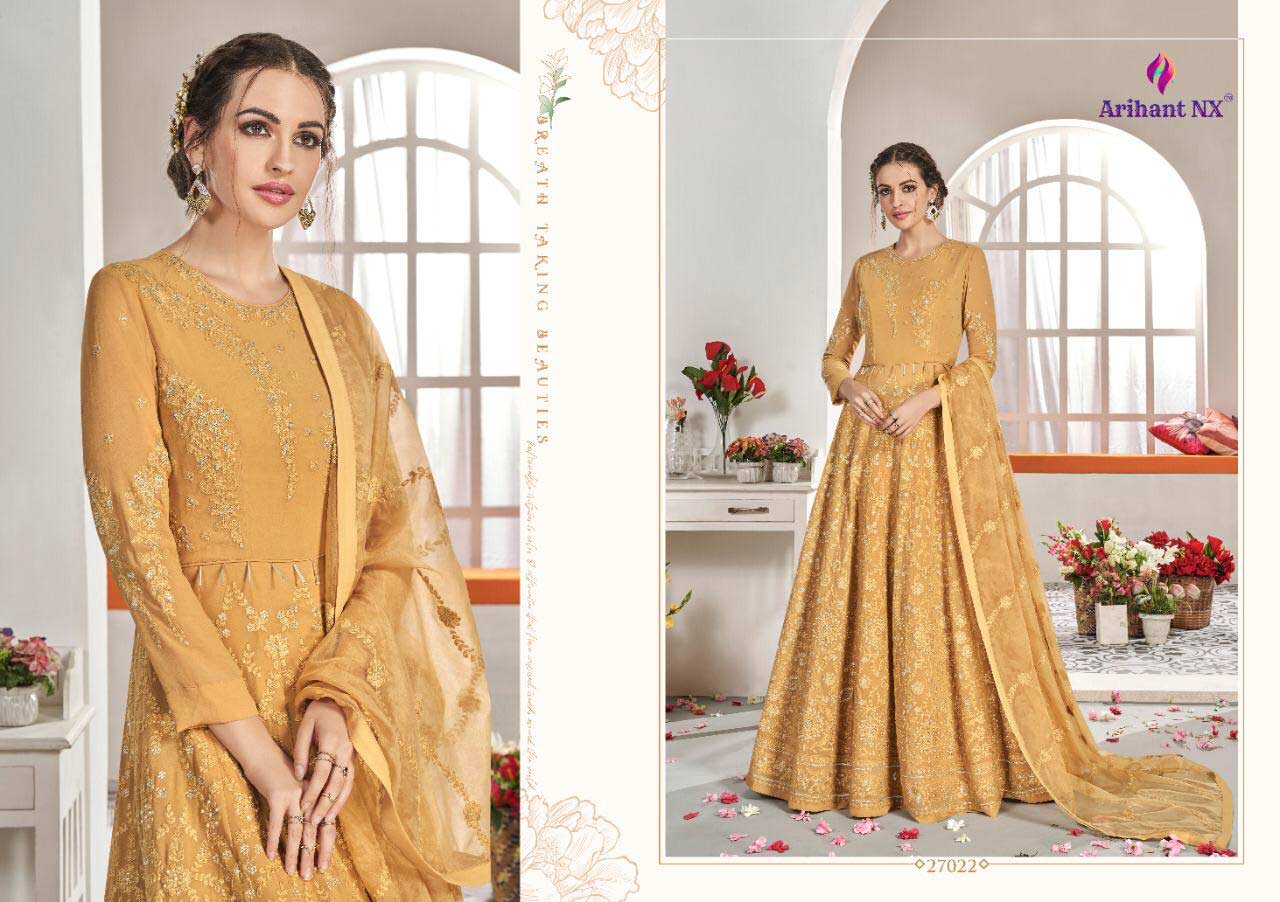Rehanna Vol-5 Arihant Nx Georgette Anarkali Suits Rehanna Vol-5 Arihant Nx Georgette Anarkali Suits